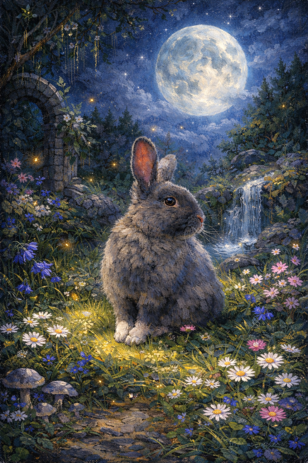 Piper - jardin mystique de nuit